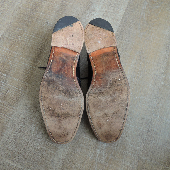 Loddington wingcap Brogue in black cap leather - Picture 3 of 8